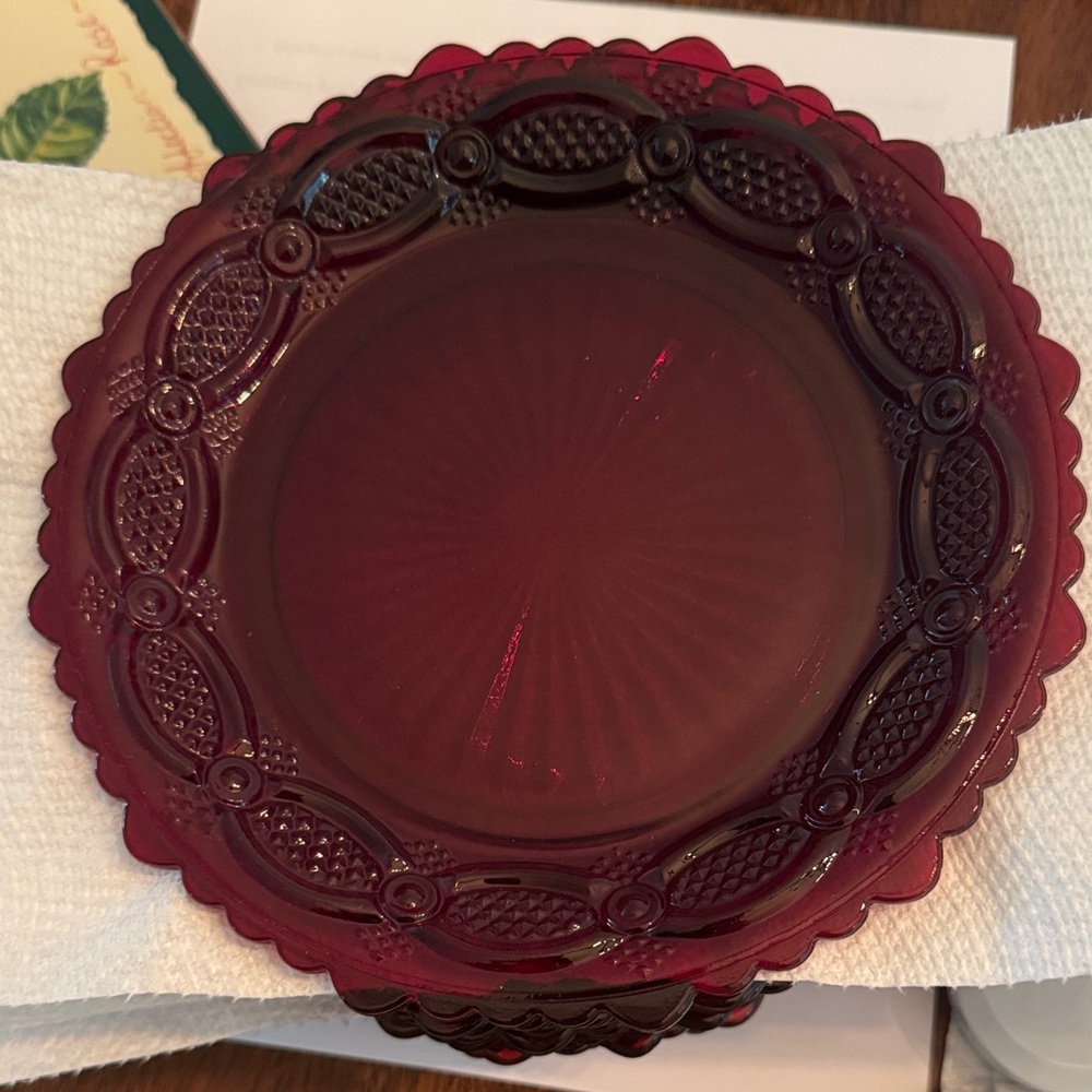 Avon 1876 Cape Cod salad or dessert plate A set of 5 plates on this listing